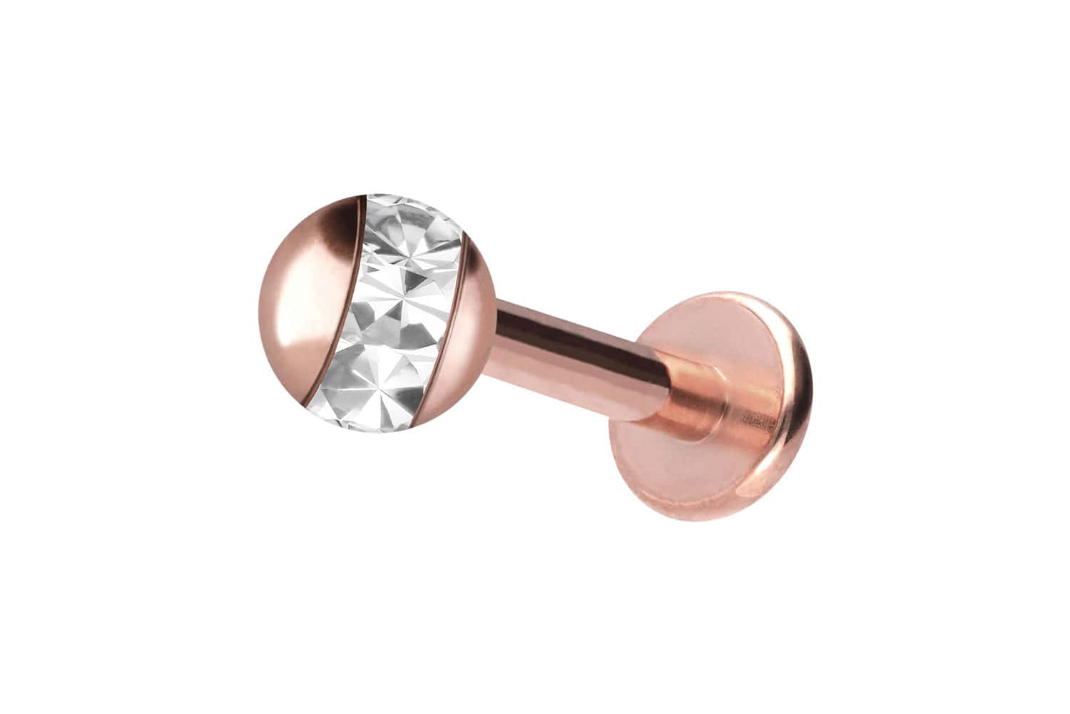 Chirurgenstahl Labret Piercing EPOXY-RING-KUGEL